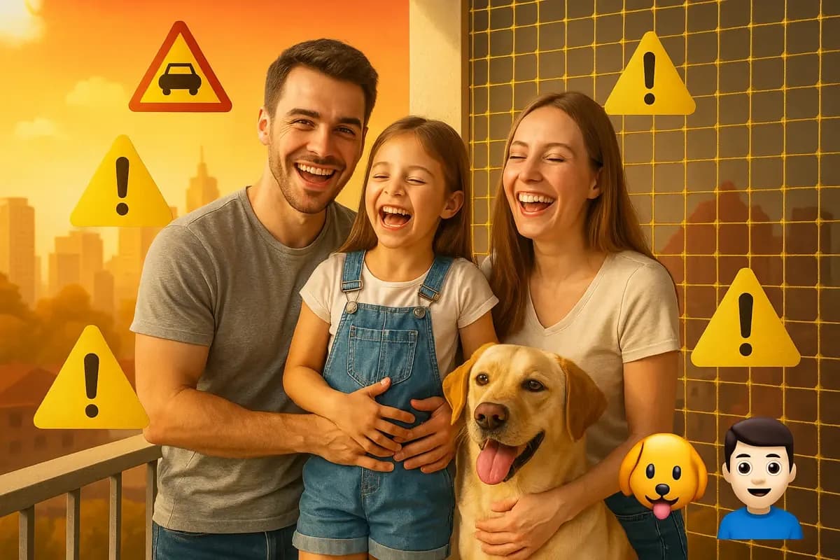 Residência moderna com telas mosquiteiras instaladas, permitindo ventilação natural e reduzindo o uso de ar-condicionado